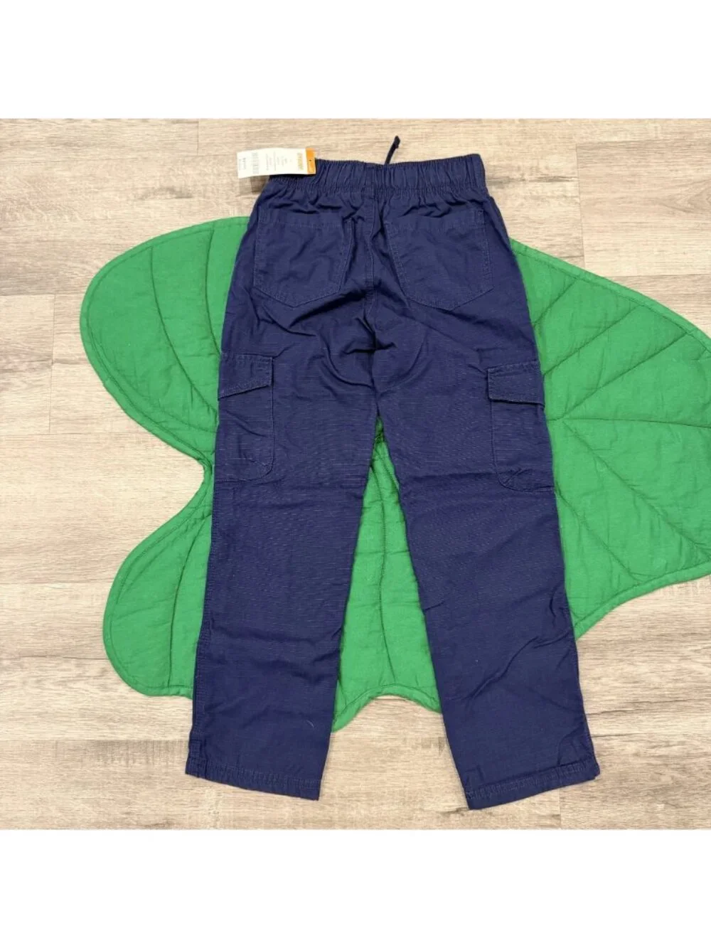Gymboree Boys Youth 7 Navy Blue Lined Straight Leg Pants